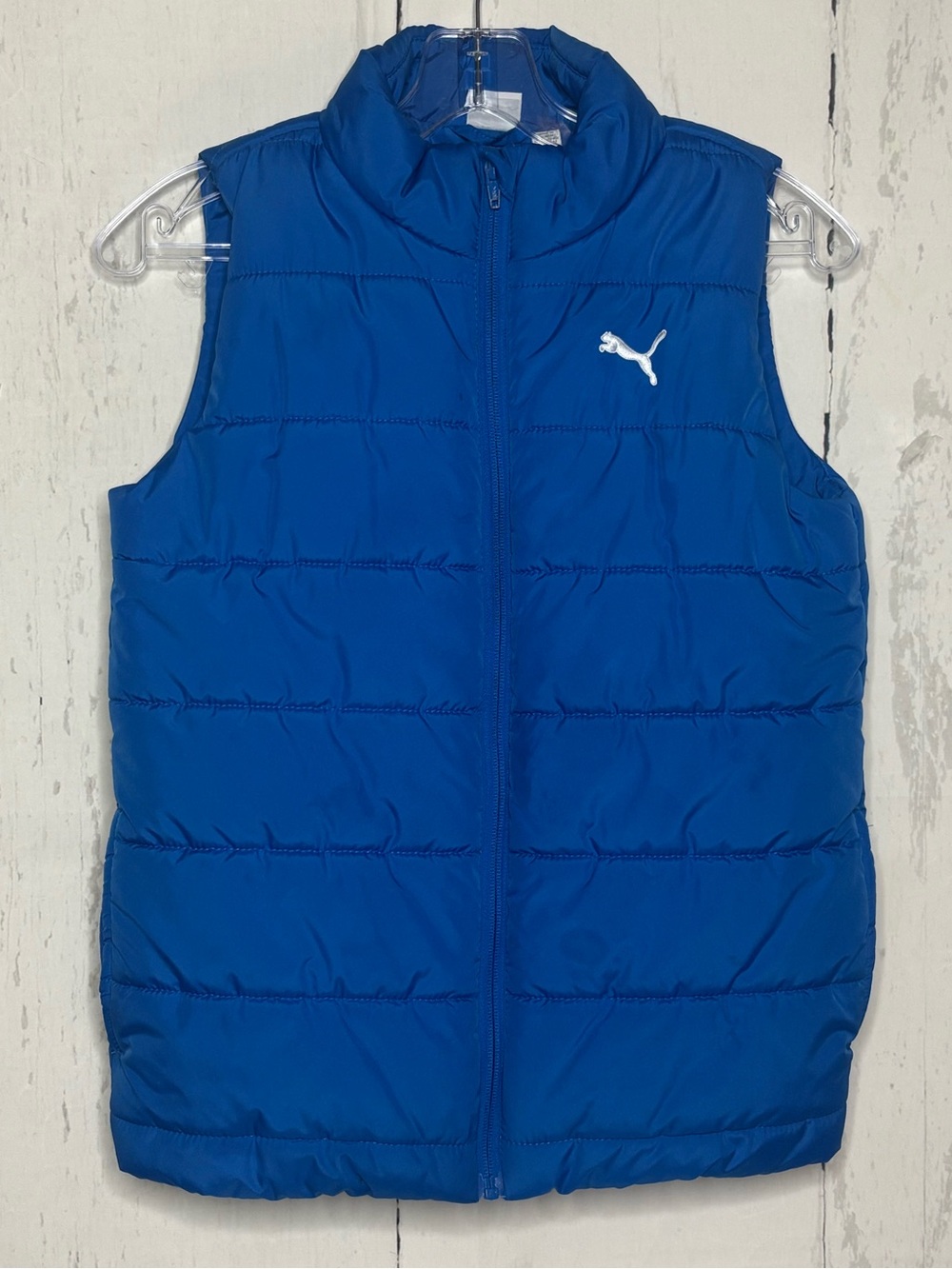 Puma Bright Blue Sports Jacket with Logo Tag